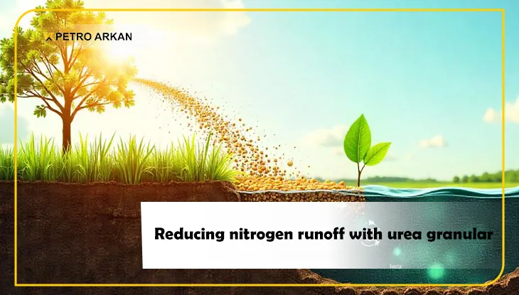 Reducing nitrogen runoff with urea granular