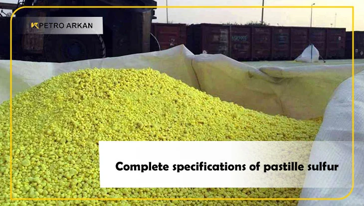 Complete specifications of pastille sulfur