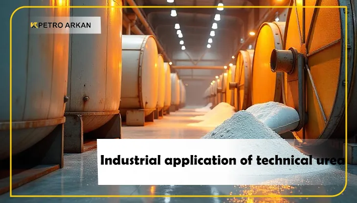Industrial application of technical urea
