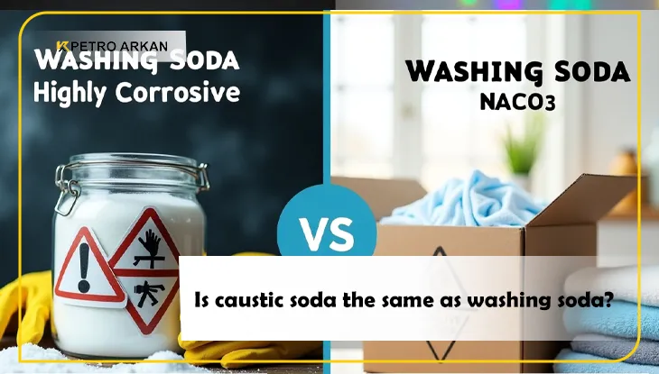 Is caustic soda the same as washing soda?