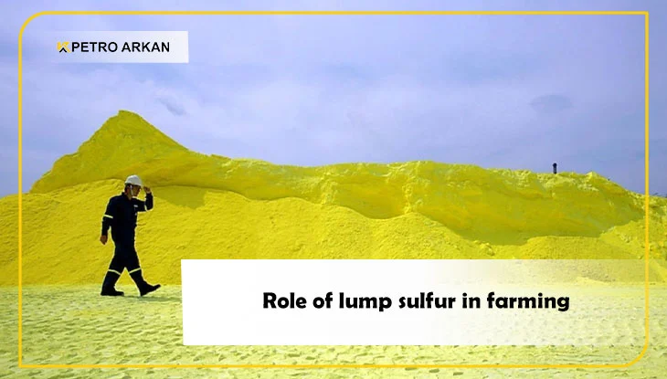 Role of lump sulfur in farming