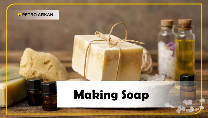 Making Soap with castice soda 