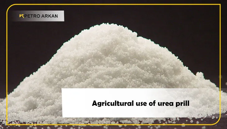 Agricultural use of urea prill