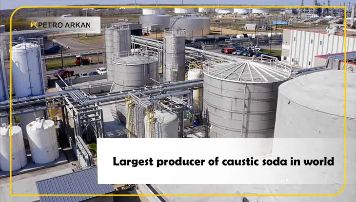 Largest producer of caustic soda in world
