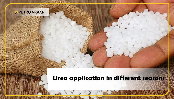 Urea application in different seasons