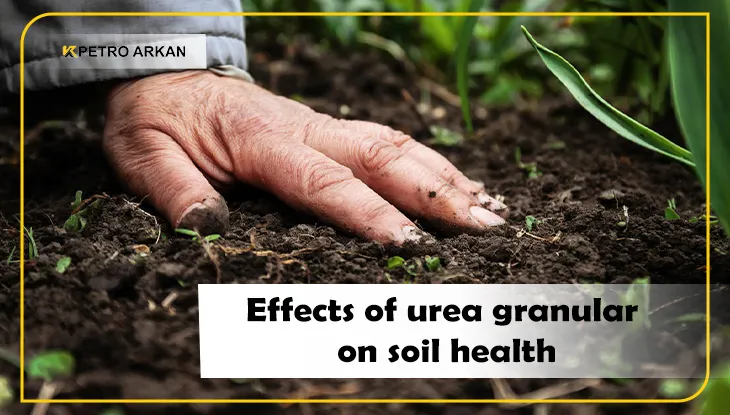 Effects of urea granular on soil health