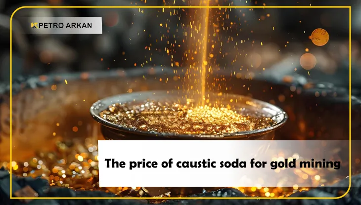 The price of caustic soda for gold mining