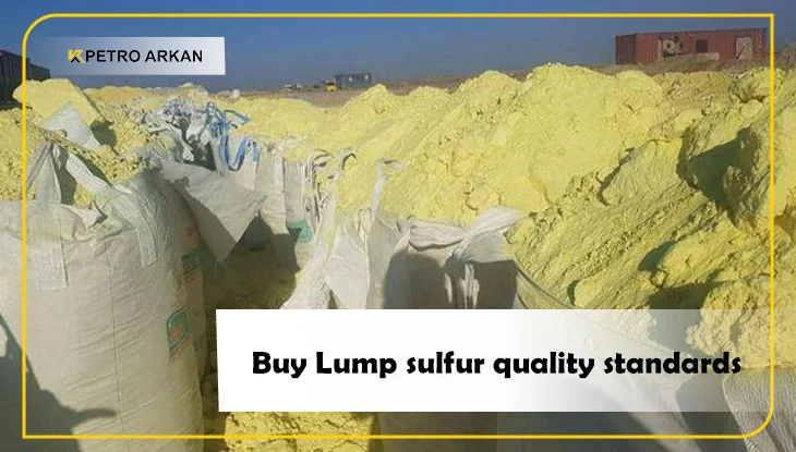 Buy Lump sulfur quality standards