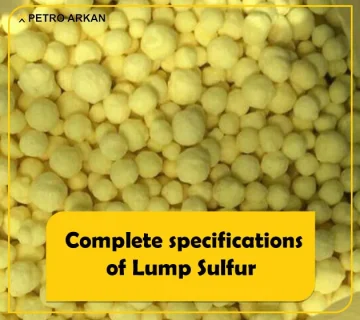 Complete specifications of lump sulfur