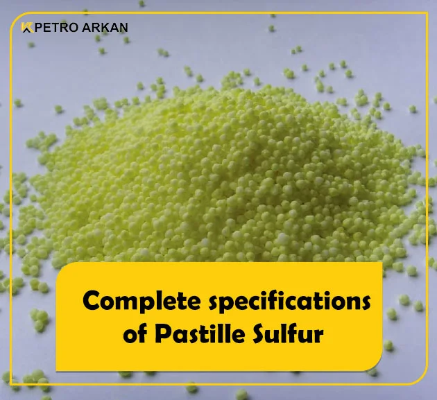 Complete specifications of pastille sulfur