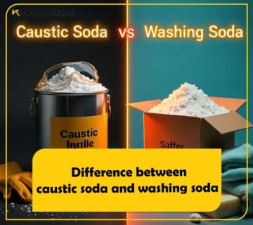 difference between caustic soda and washing soda