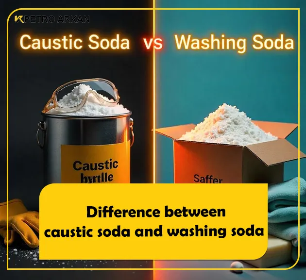 difference between caustic soda and washing soda