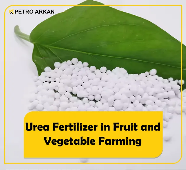 Urea fertilizer in the fruit and vegetable farming